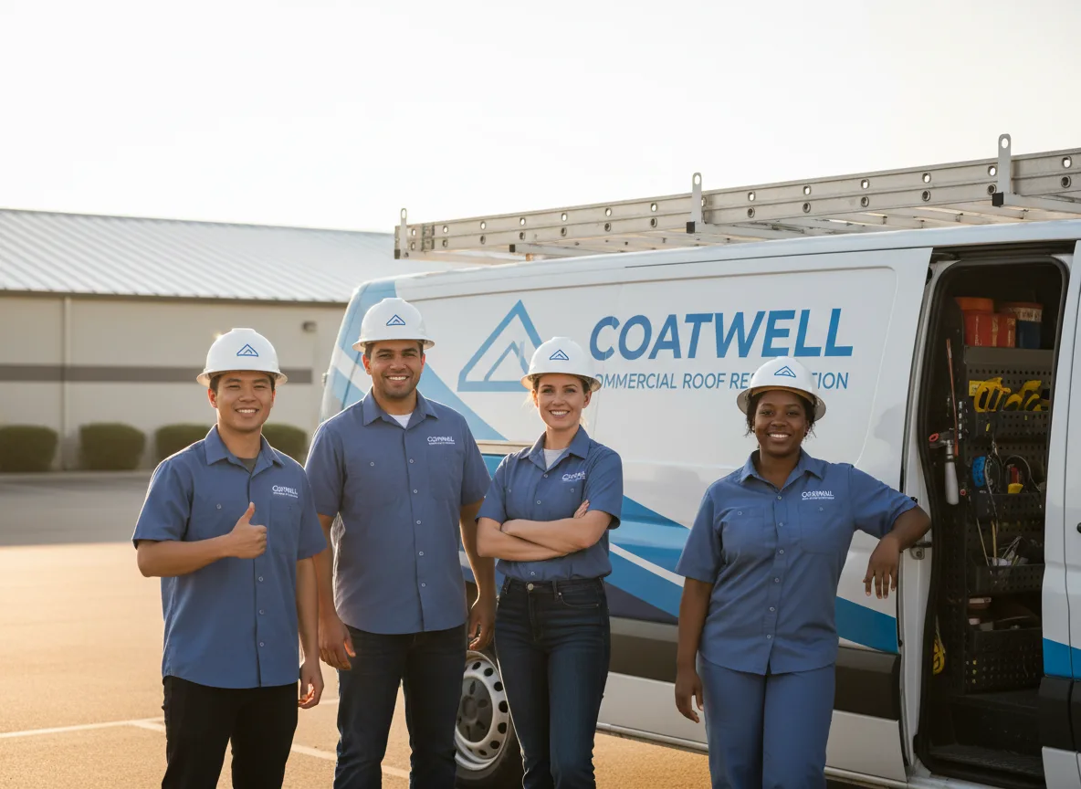 Commercial roof coating company in Henryville, PA